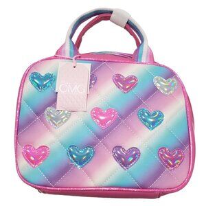 OMG Accessories‎ Miss Gwen's Kids Heart Lunch Bag In Berry
